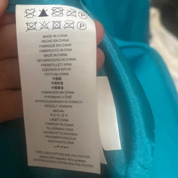 Michael Kors Turquoise Trench Coat - Picture 7 of 11